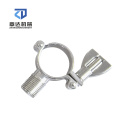 stainless steel clamp 1/2'' 1'' 2'' 3'' 4'' safe   hose clamp pipe connector  check clamp